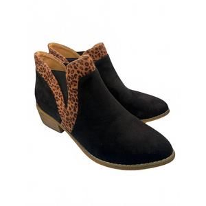 NEW BOUTIQUE BY CORKYS women crisp boot in black/leopard